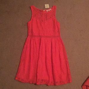 Altar'd State Coral-colored Dress